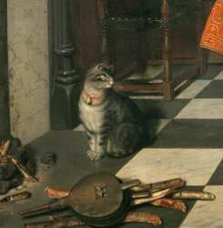 The Chess Players, c.1670 (detail 17227)